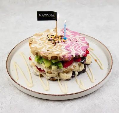 DOĞUM GÜNÜ WAFFLE